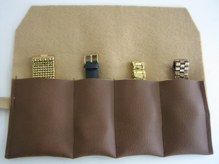 Travel Watch Roll – Stitches by Nazia